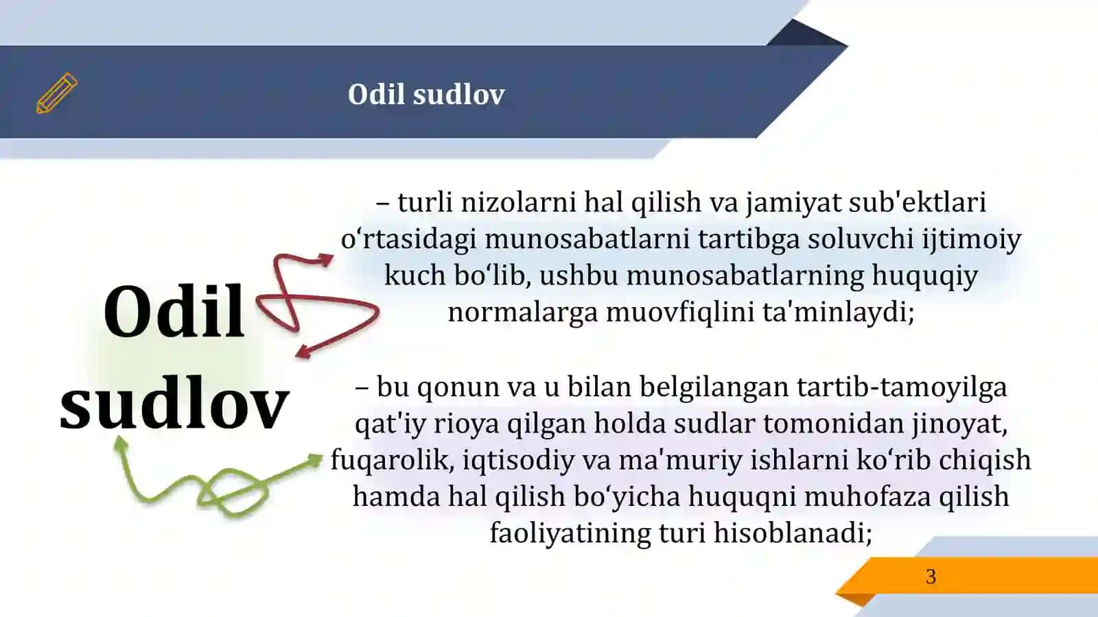 Odil sudlov 3