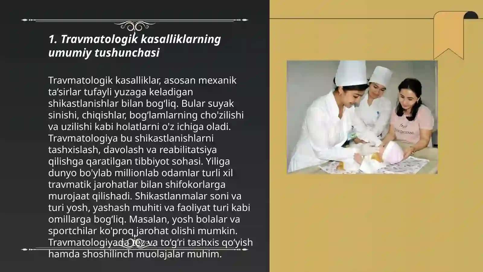 TRAVMATOLOGIK KASALLIKLAR HAQIDA TUSHUNCHA 3