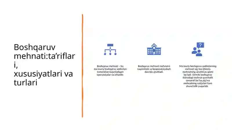 Boshqaruv mehnatini tashkil qilish 3