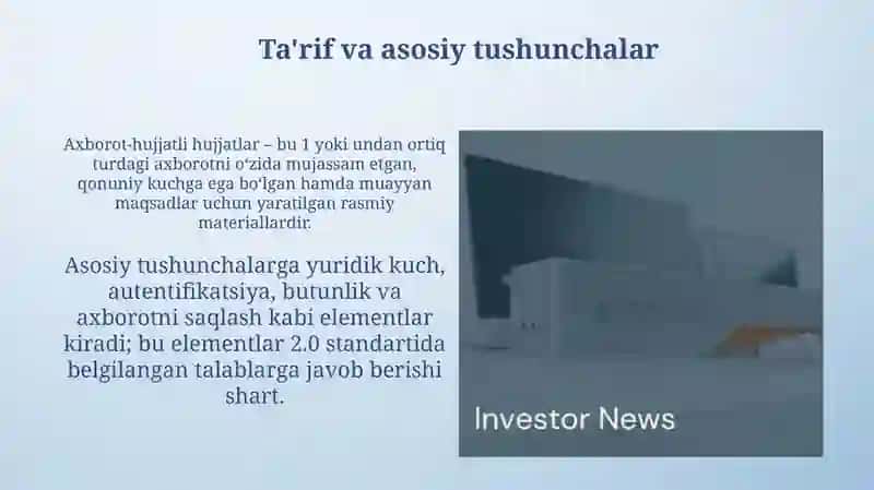 Axborot-hujjatli hujjatlar 3