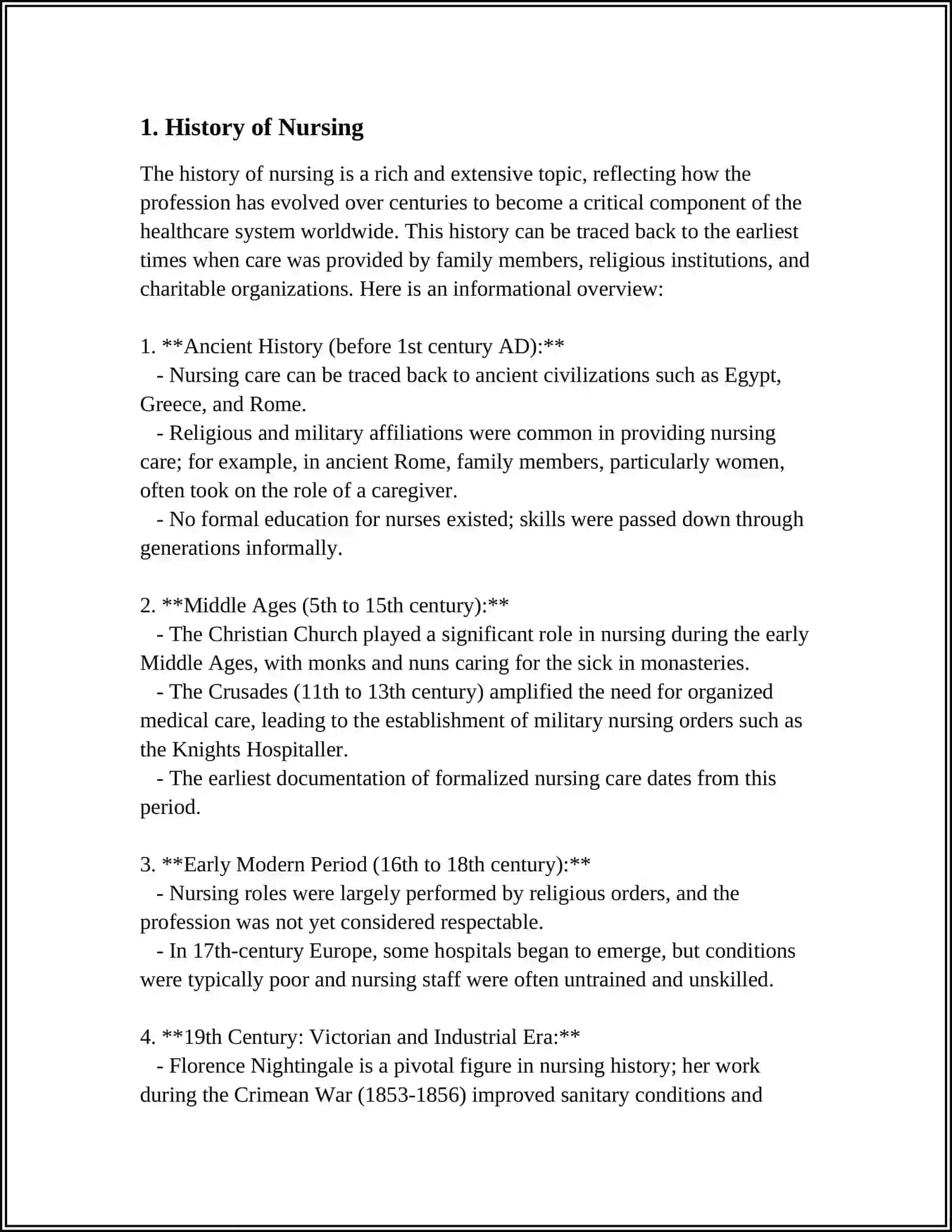 Nursing Profession History 3