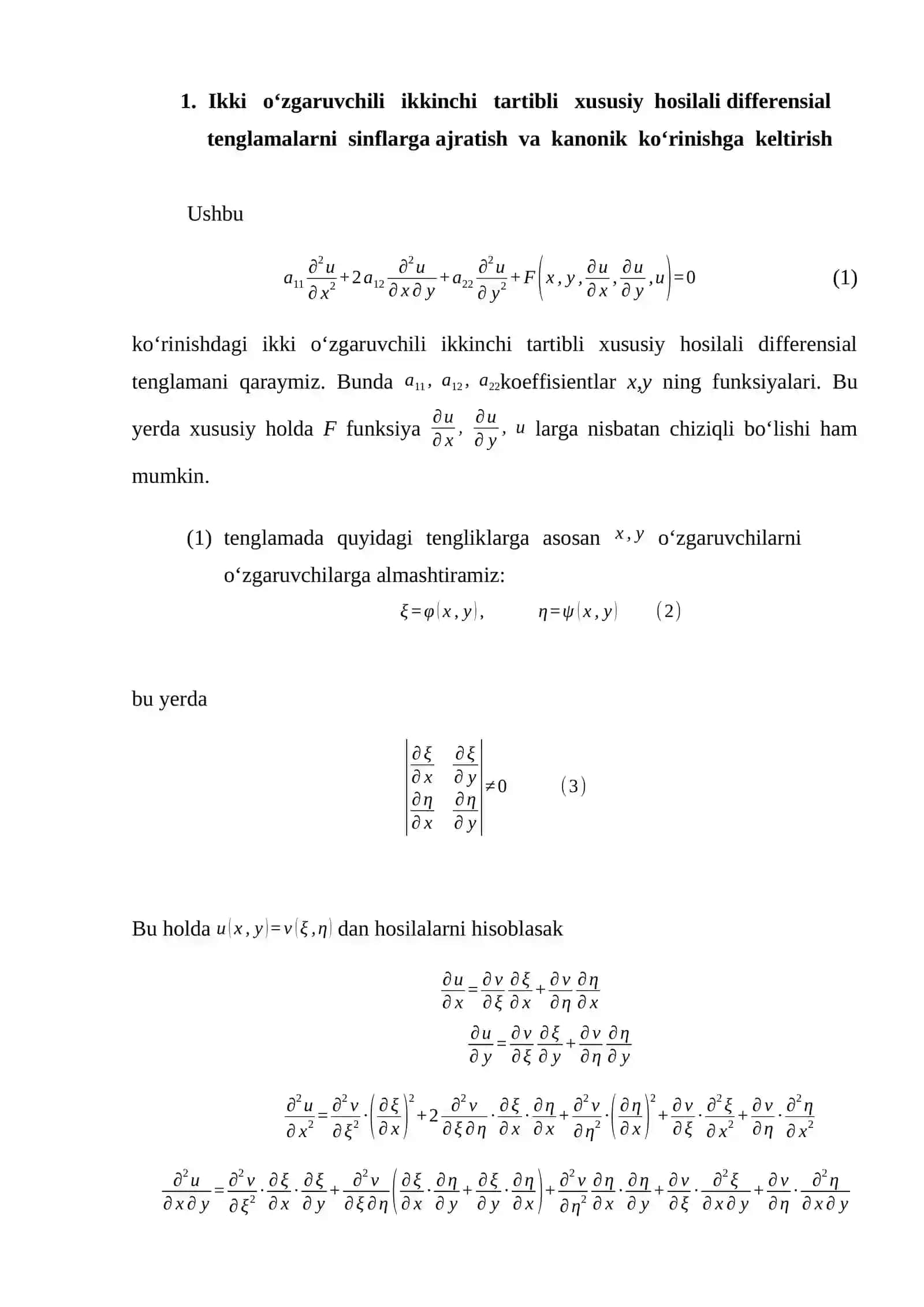 Matematika Iqtisodiyoti 3