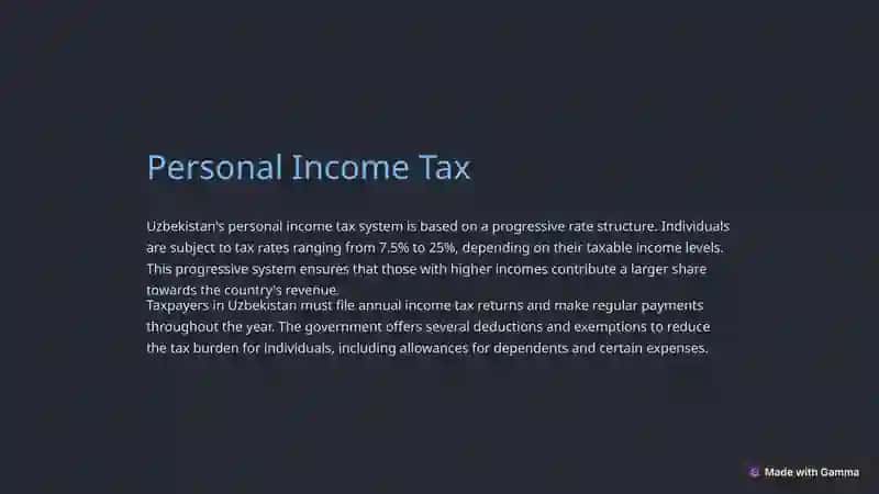 Introduction to the Tax System in Uzbekistan 3