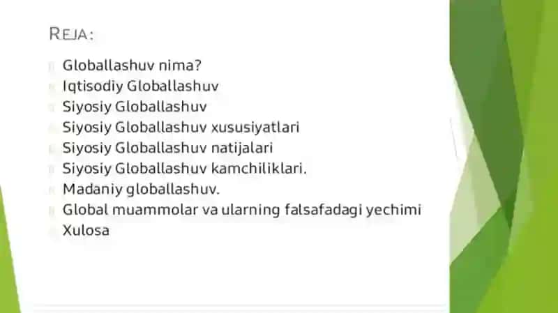 Globallashuv va global muammolarning falsafiy jihatlari 3