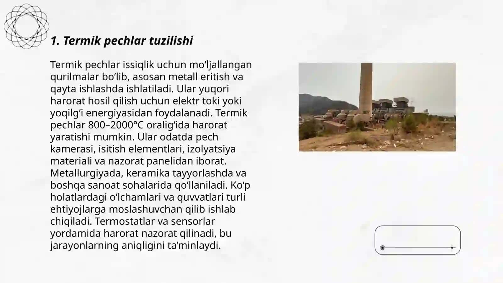 Termik pechlarning turlari 3