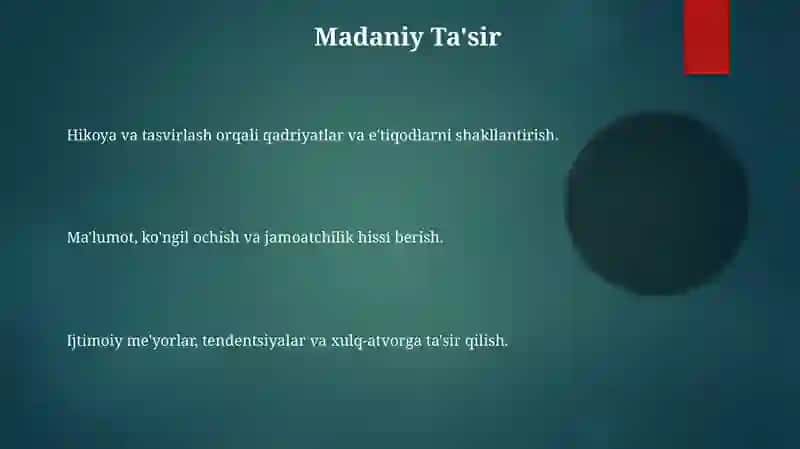 Medianing auditoriyaga ta'siri 3