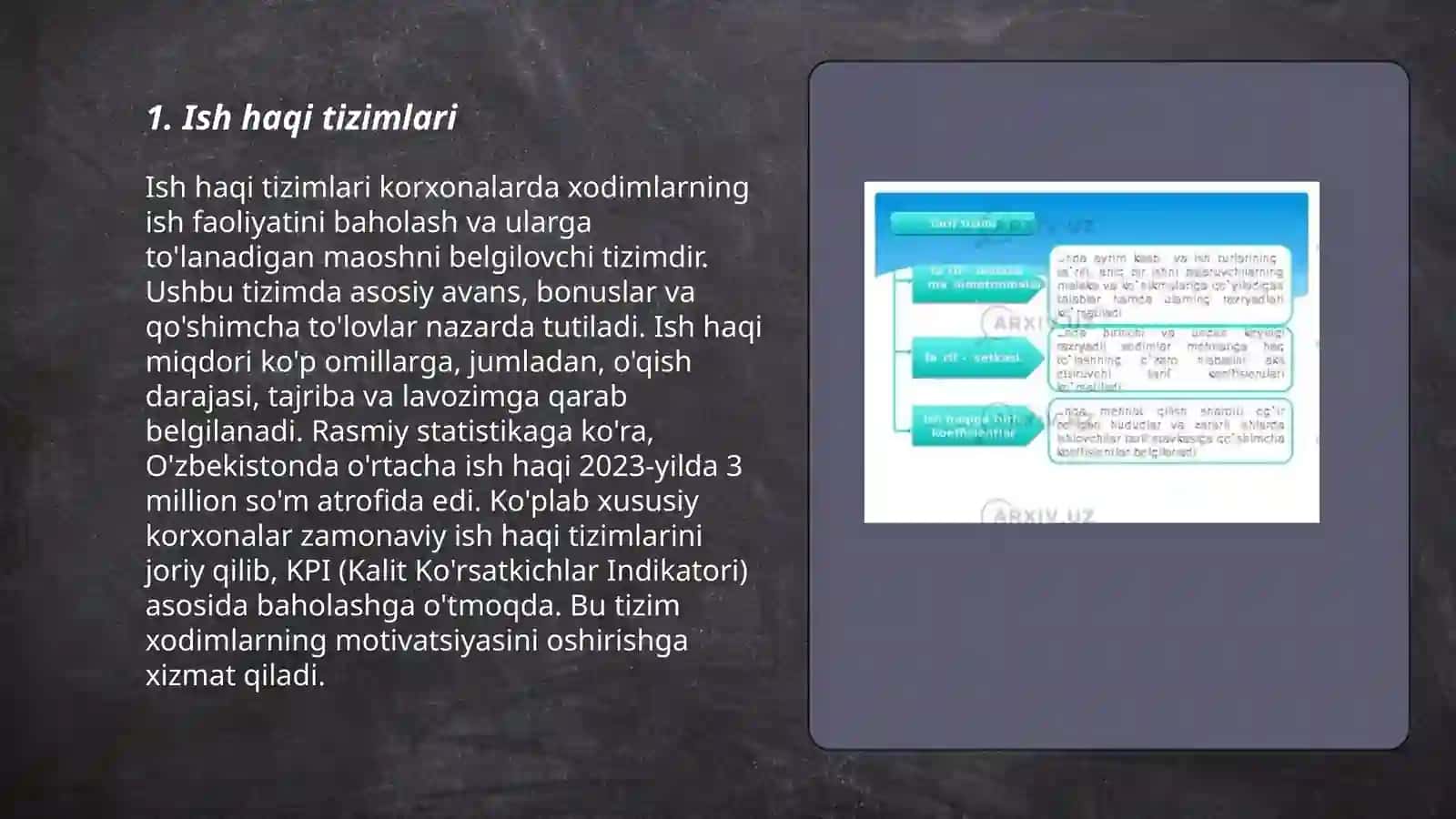 Ish haqi va mehnat munosabatlari 3