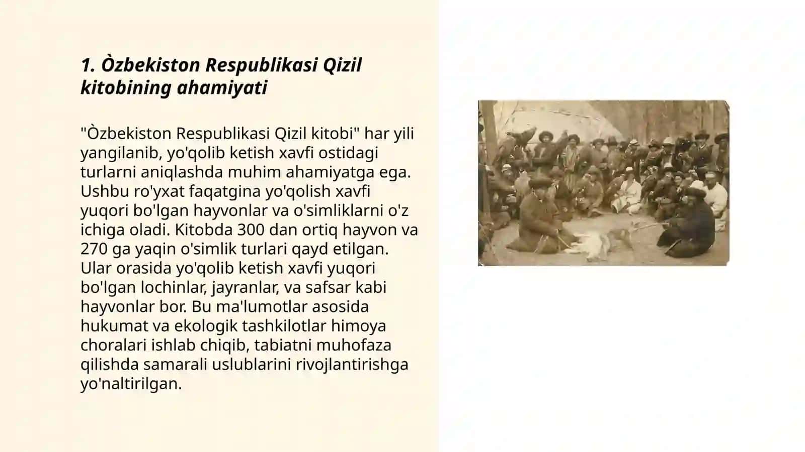 Òzbekiston Respublikasi Qizil kitobi 3