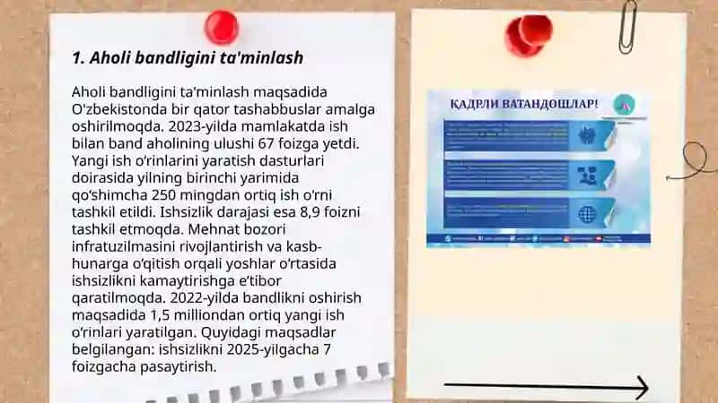 Aholi farovonligini oshirish tadbirlari 3