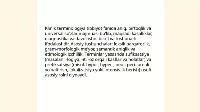 Klinik terminologiyaga kirish 3
