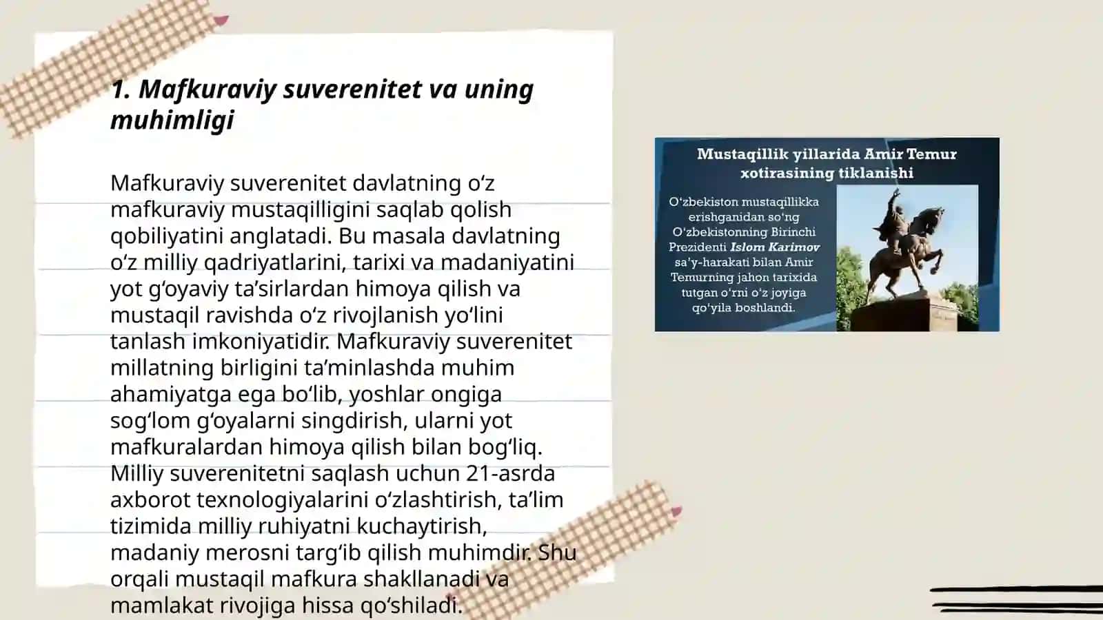 Mustaqillik yillaridaa mafkuraviy tahdidlar 3