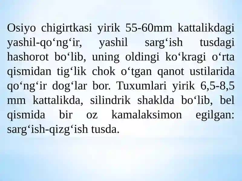HAMMAXO’R ZARARKUNANDALARI BIOEKOLOGIYASI 3