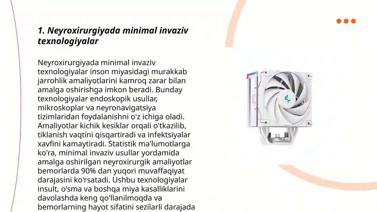 Neyroxirurgiyada minimal invaziv texnologiyalar 3