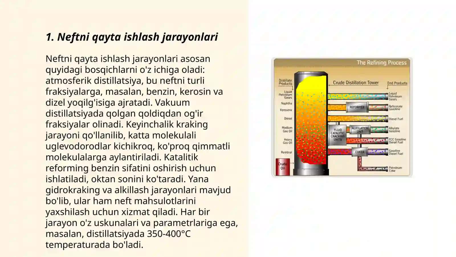 Neft va gazni qayta ishlash 3