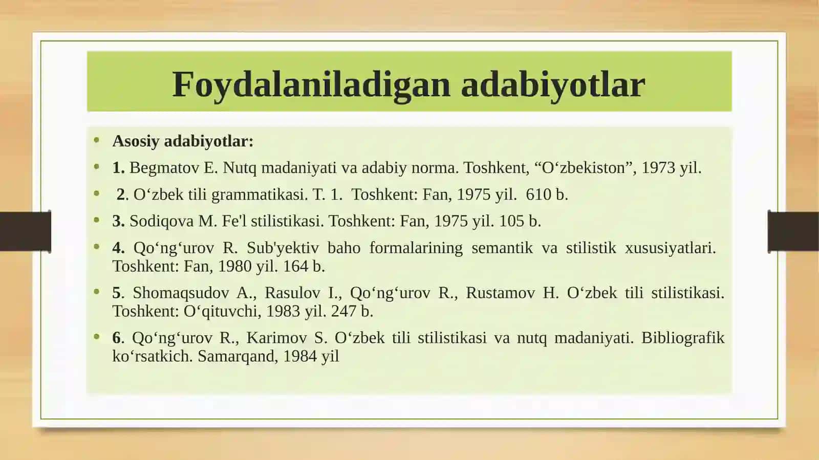 Ilmiy uslubning xususiyati va uslublari 3