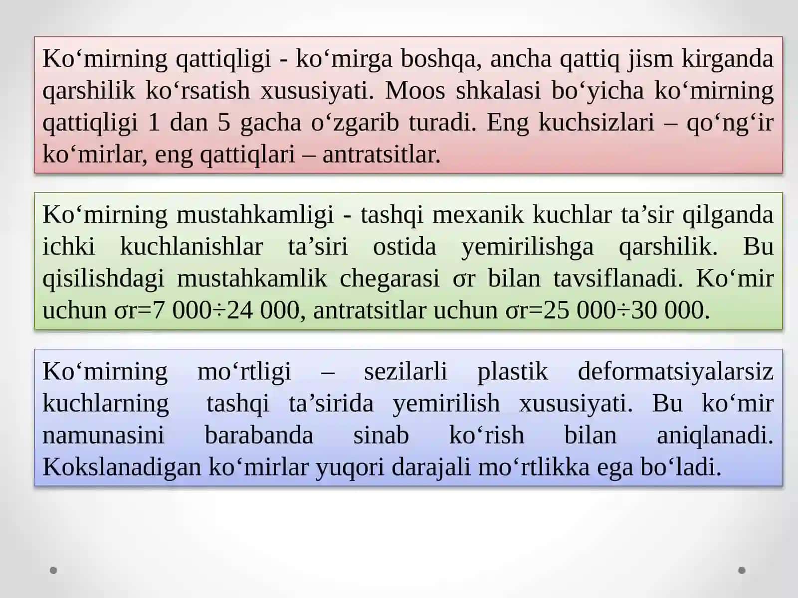 KO‘MIRNI MAYDALASH VA YANCHISH 3
