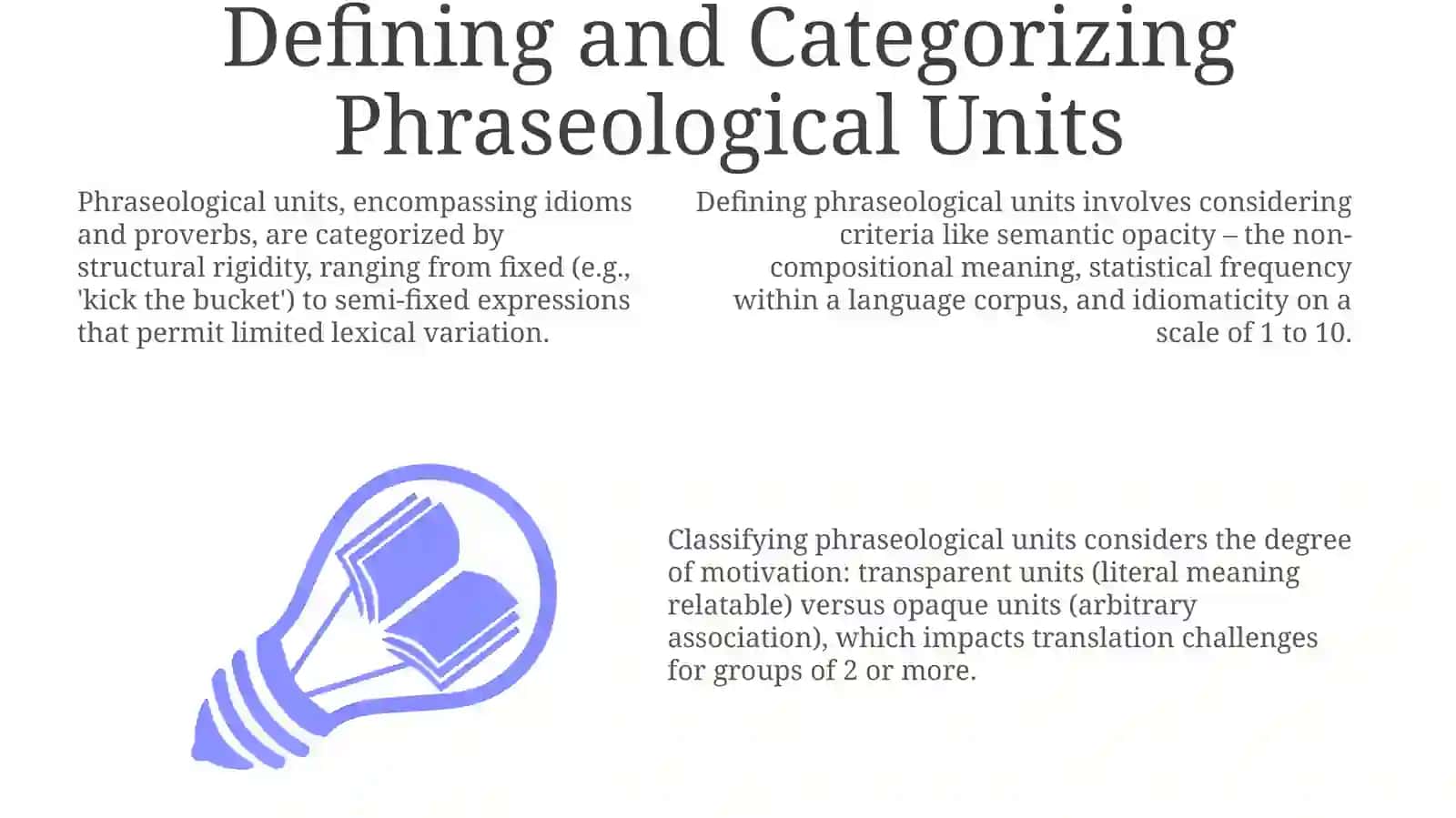 Phraseological issues in translation 3