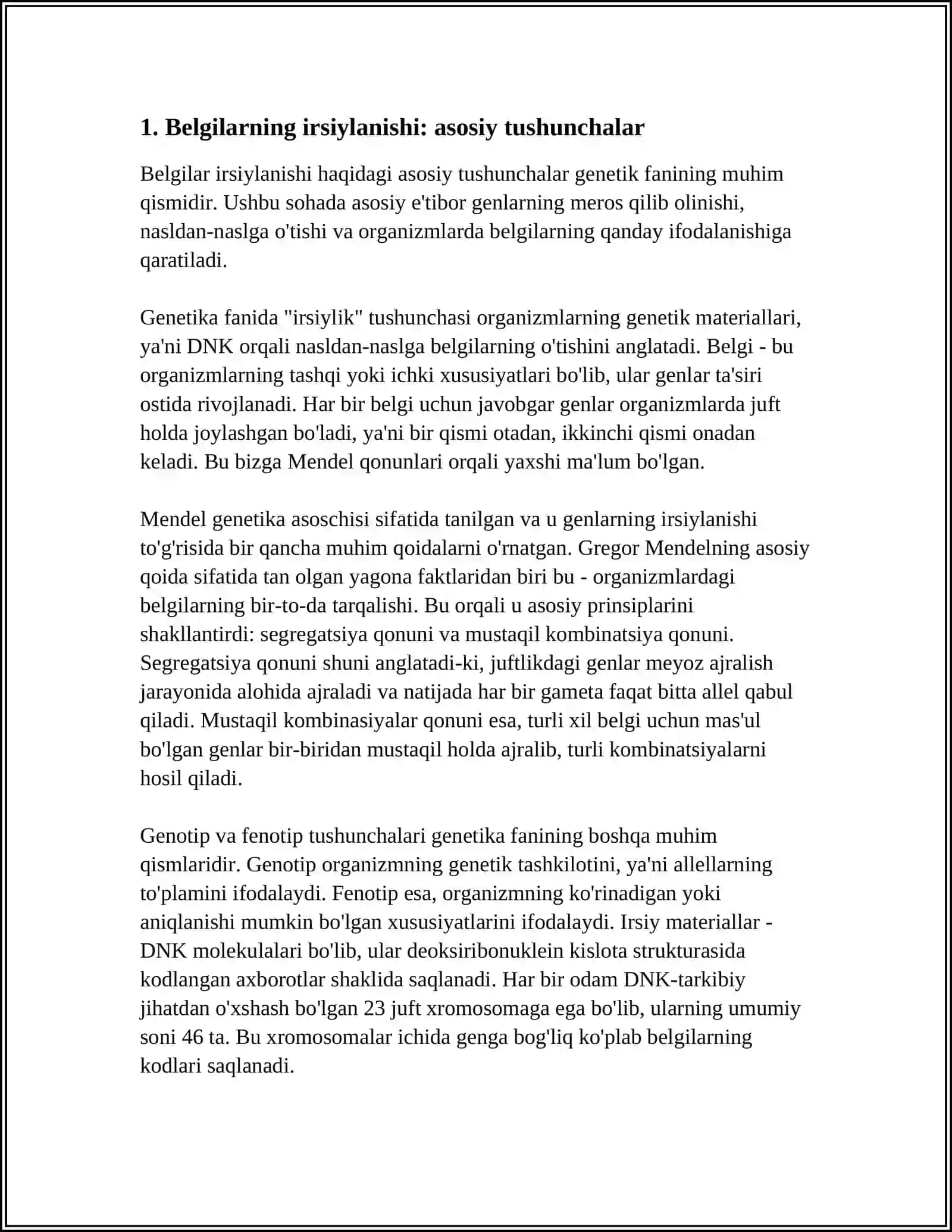 BELGILARNING IRSIYLANISHI 3