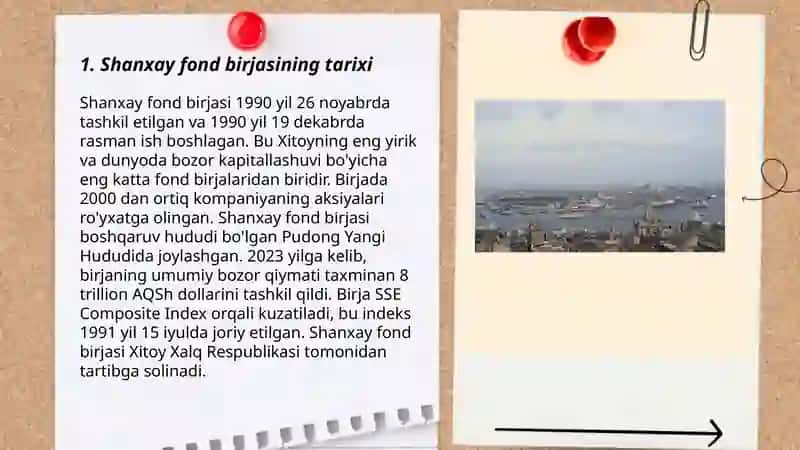 Shanxay fond birjasi 3