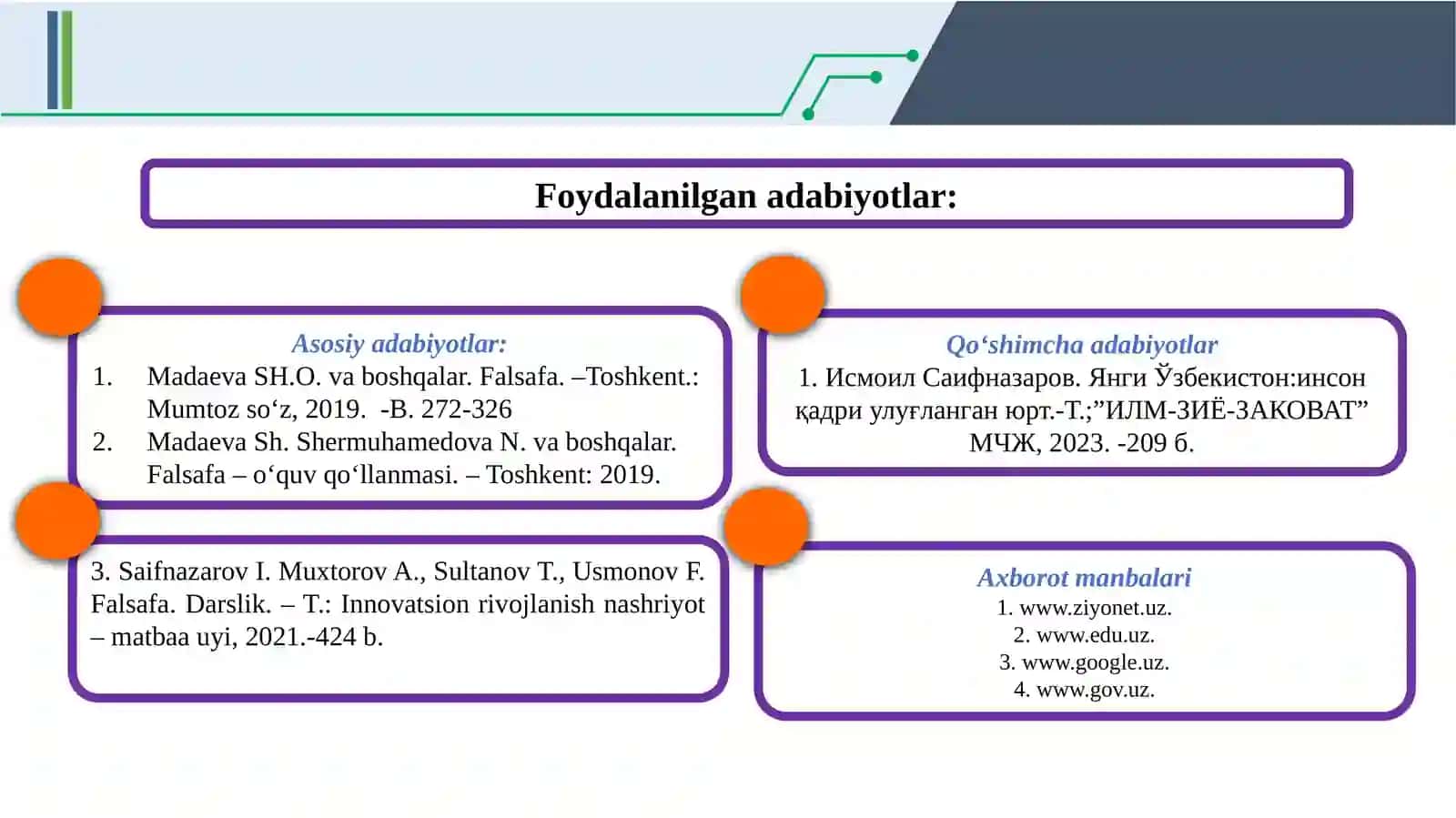 Jamiyat falsafasi 3