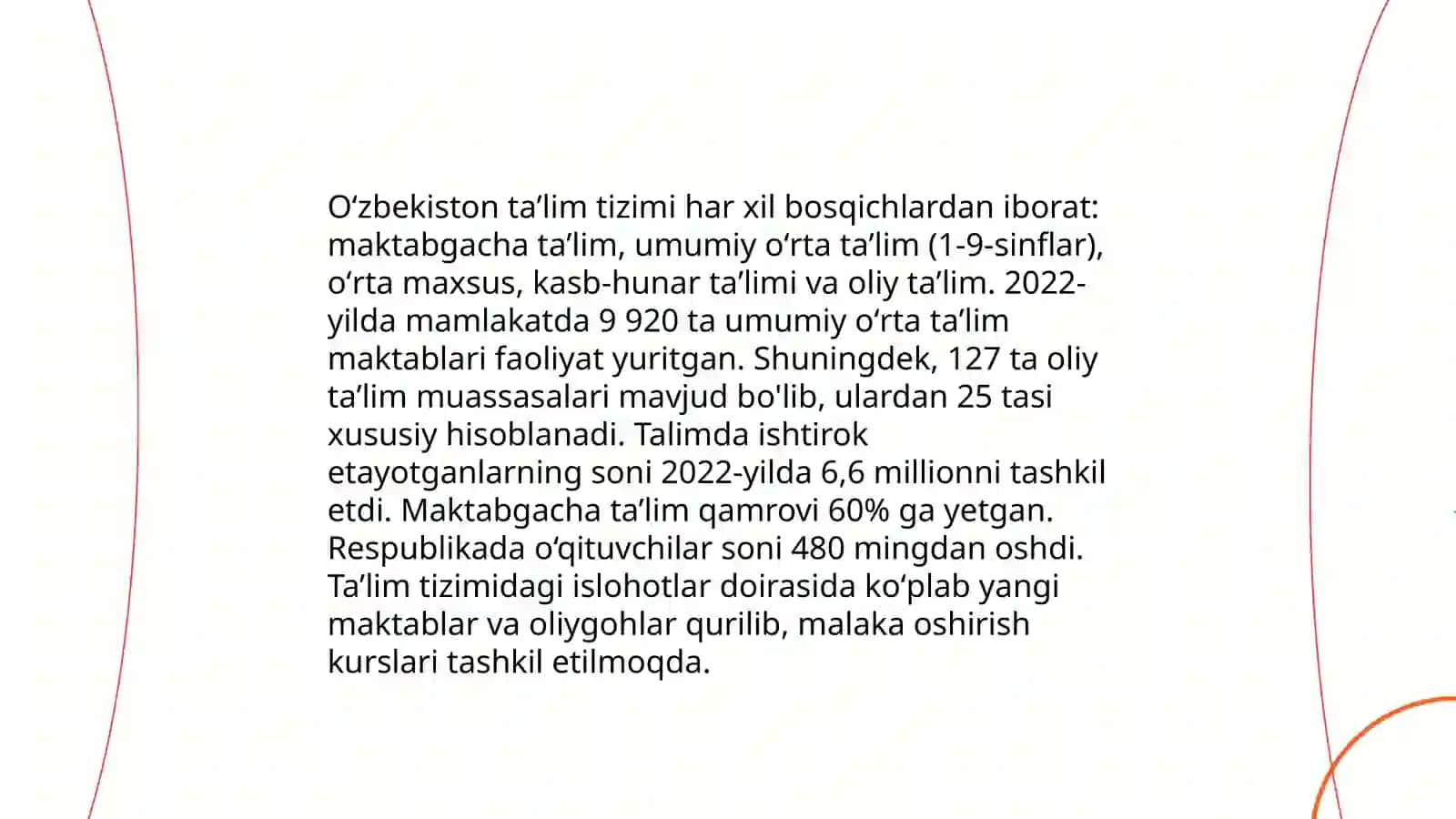 Oʻzbekiston Respublikasi taʼlim tizimi 3