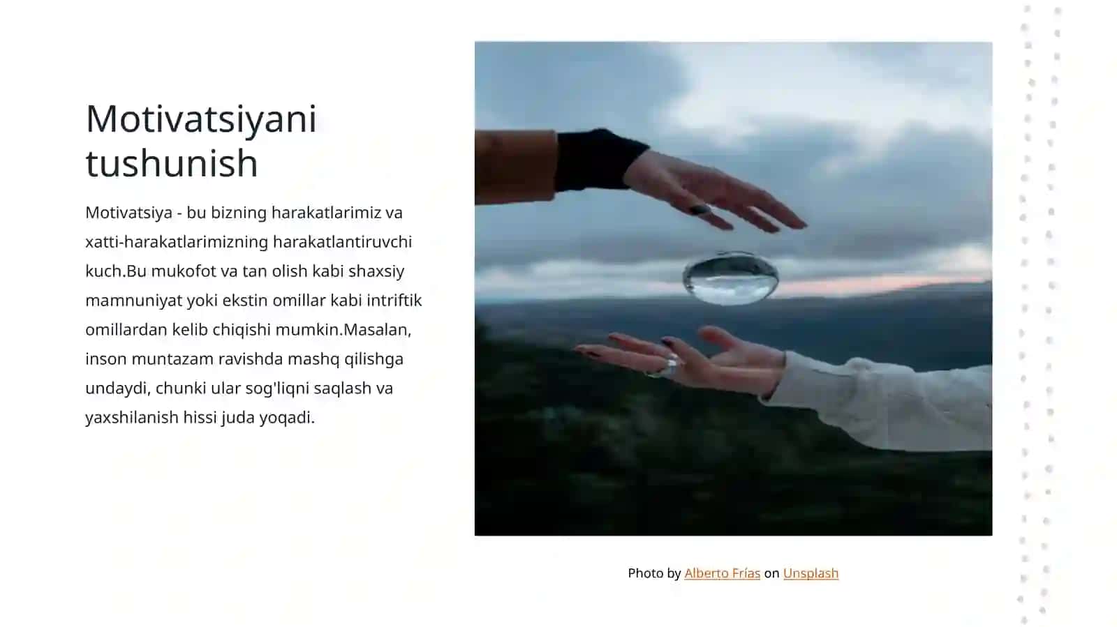 Motivatsiya va faoliyat 3