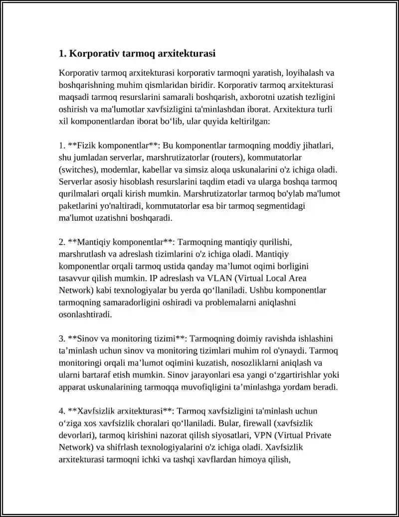 KORPORATIV TARMOQLAR 3