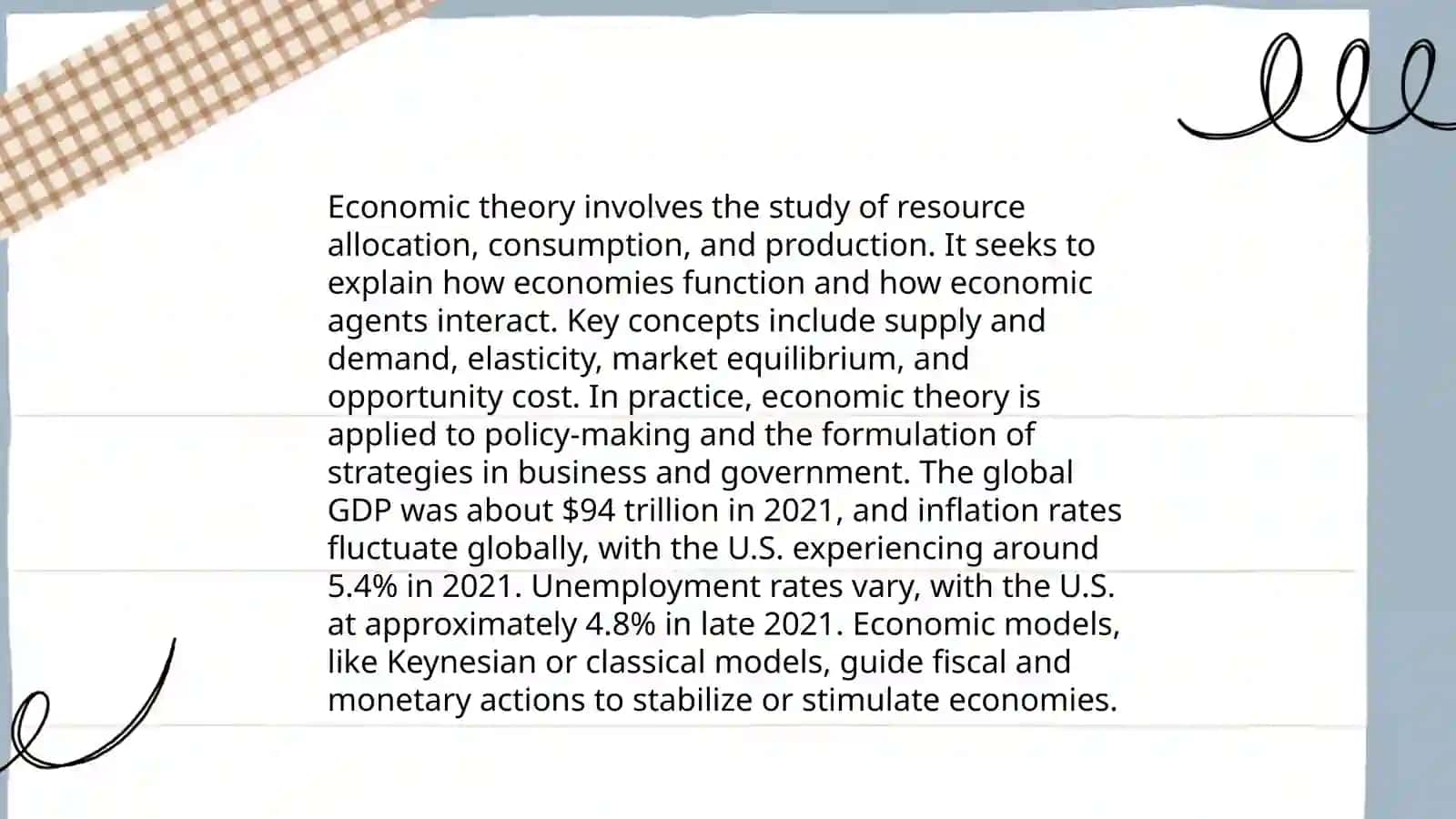 Economics Theory and Practice 3
