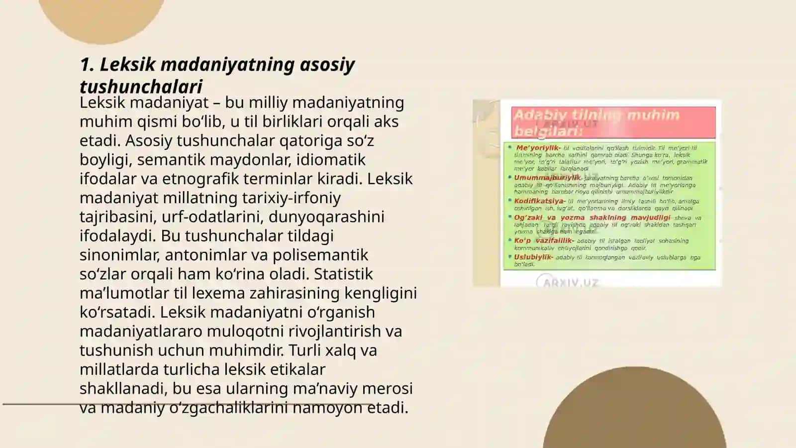 Leksik madaniyat 3