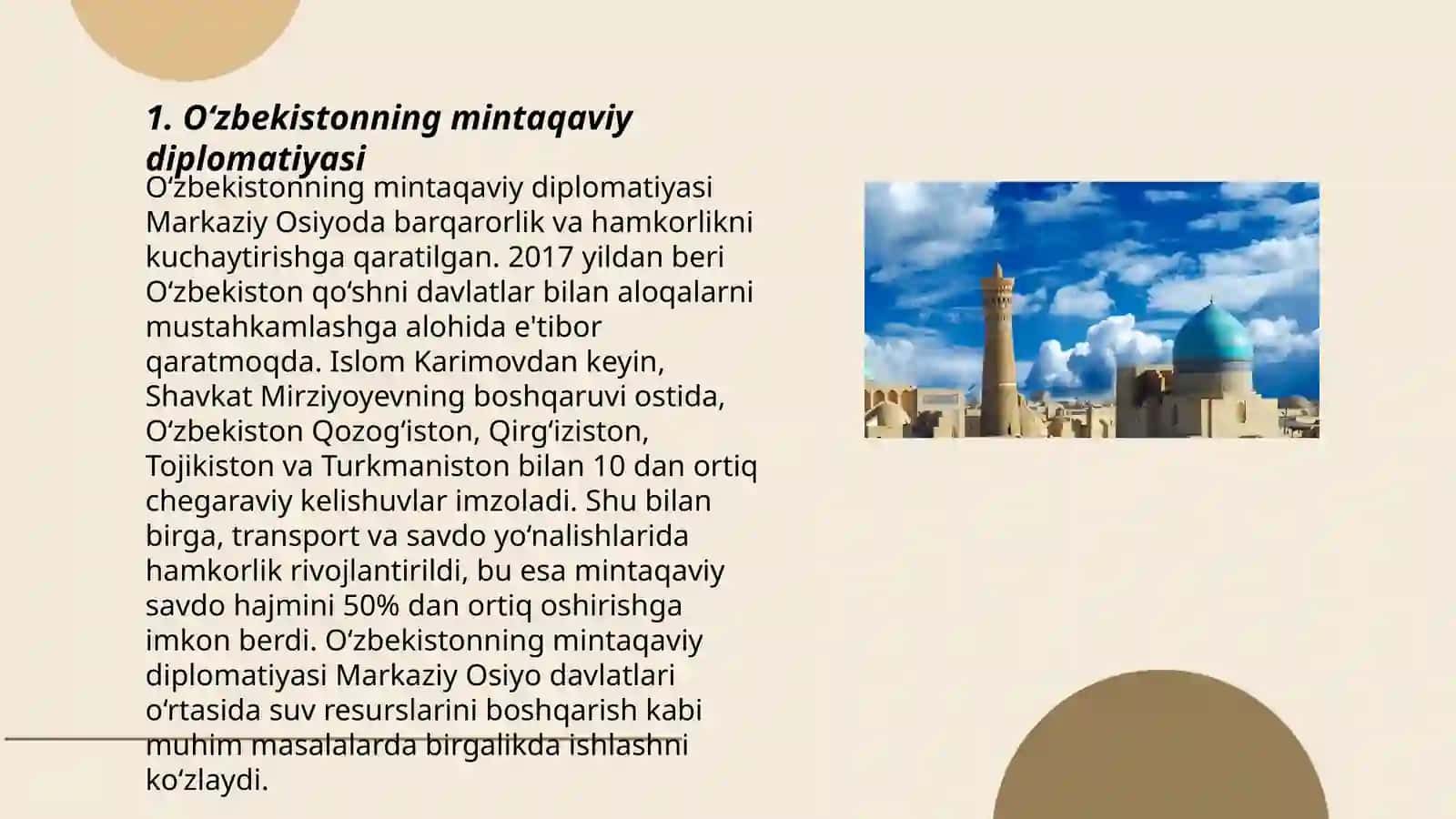 O‘zbekistonning mintaqaviy diplomatiyasi 3