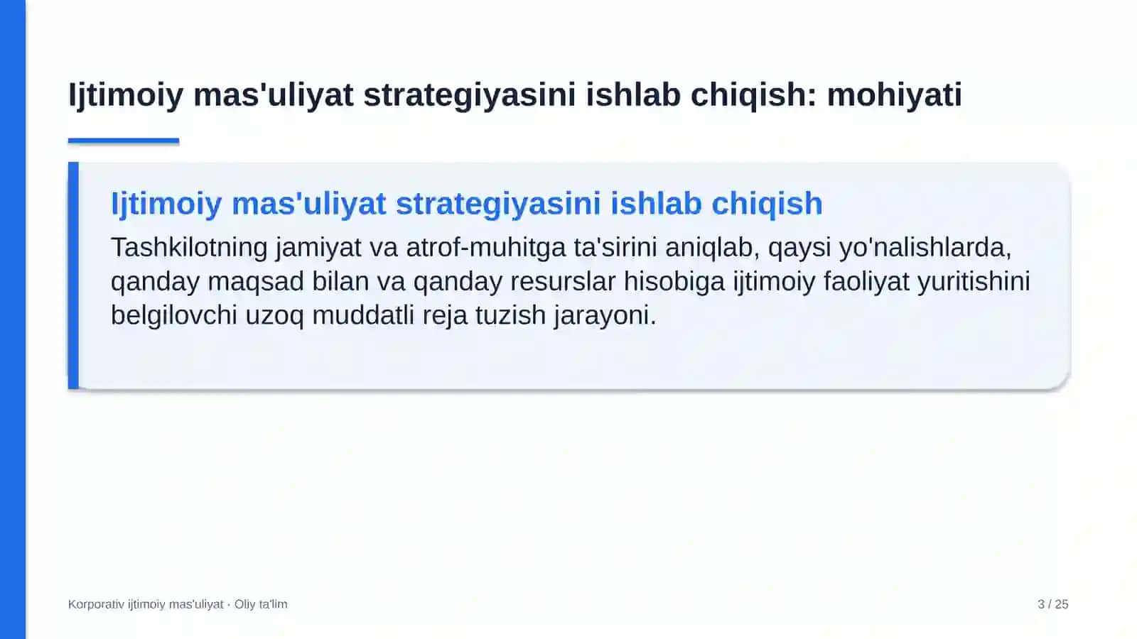 o'yin ishlab chiqish studiyalarida ijtimoiy mas'uliyat strategiyasini ishlab chiqish 4133 3