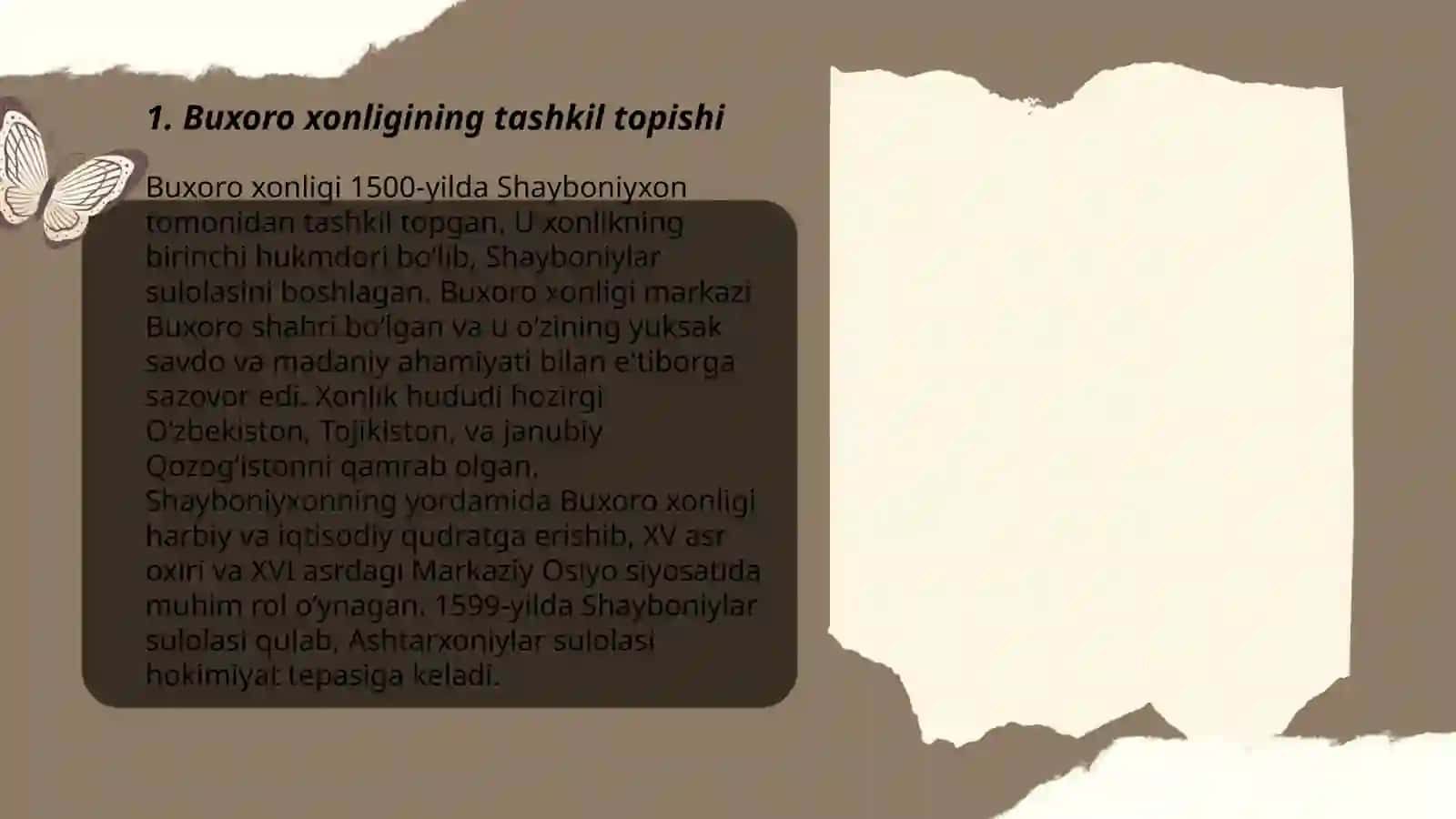 Buxoro, Xiva va Qoʻqon xonliklari 3