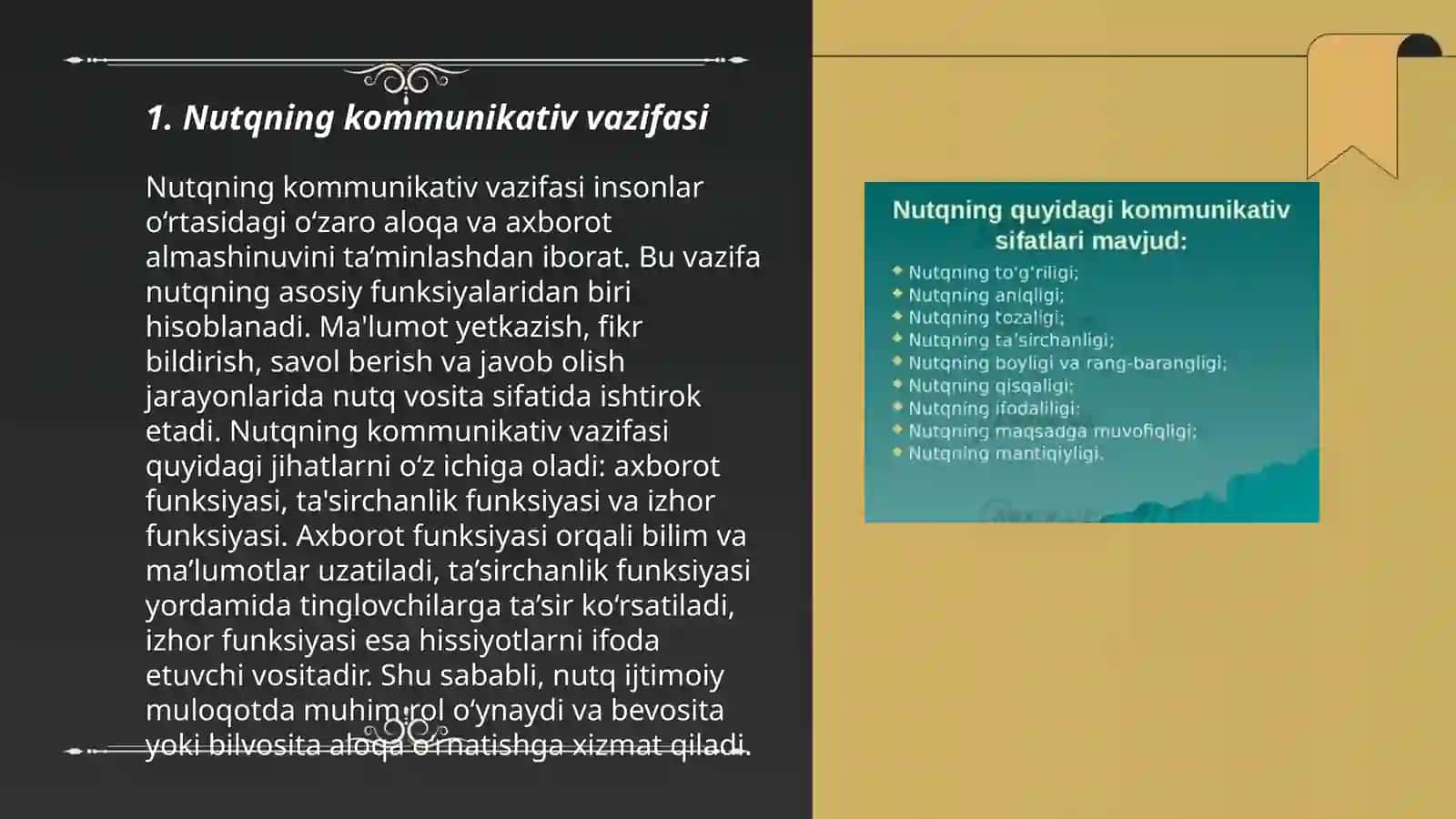 Nutqning kommunikativ vazifasi 3