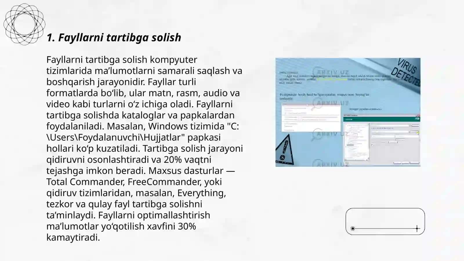 Fayllarni tartibga solish 3