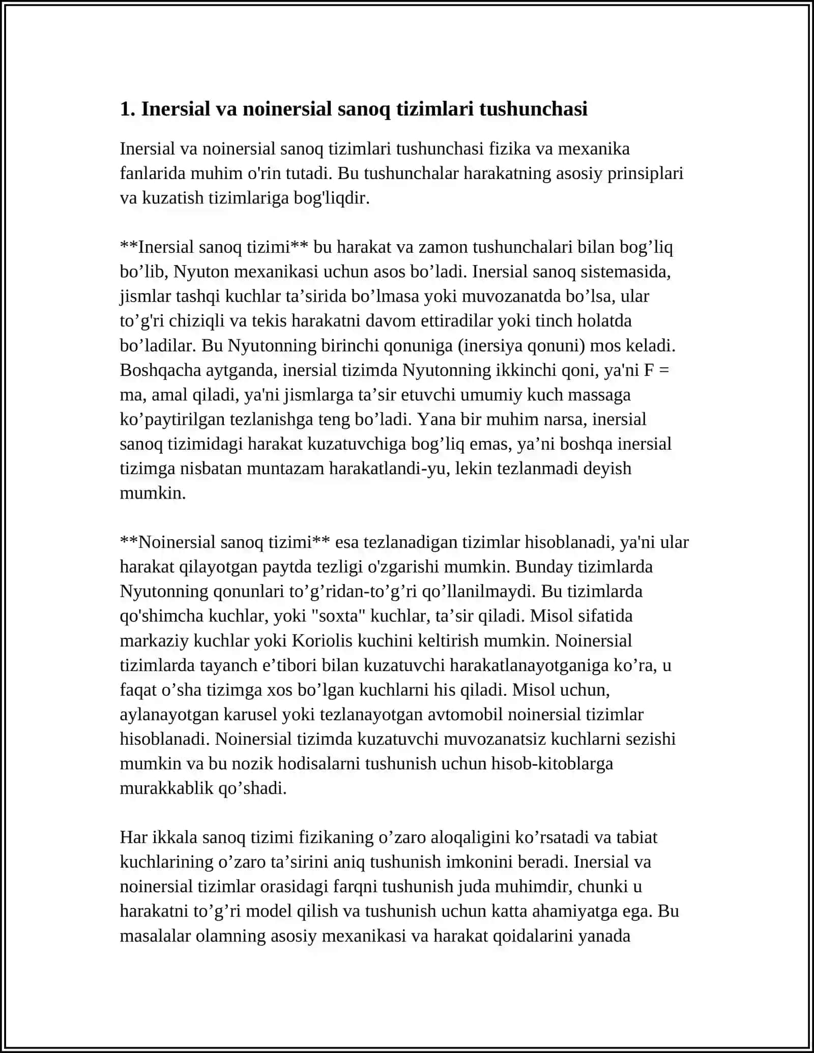 INERSIAL VA NOENIRSIONAL SANOQ TIZIMLARI 3