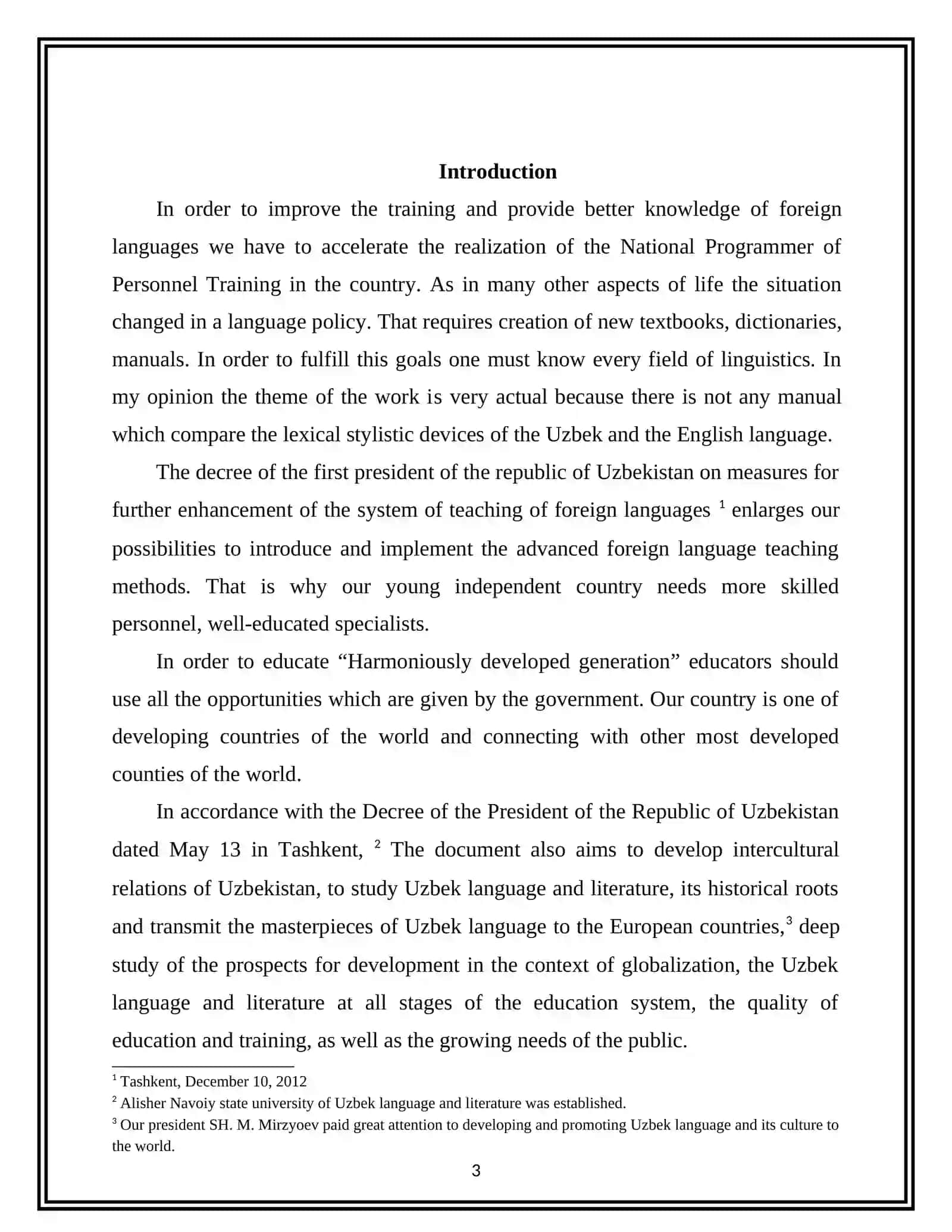 THE ROLE OF THE DIRECT METHOD IN TEACHING ENGLISH A2 LEVEL OF STUDENTS 3