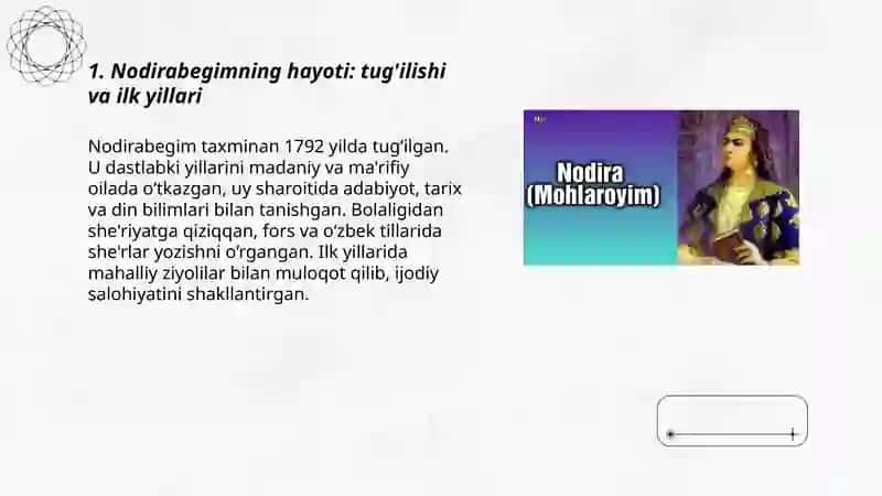 Nodirabegim hayoti va ijodi 3