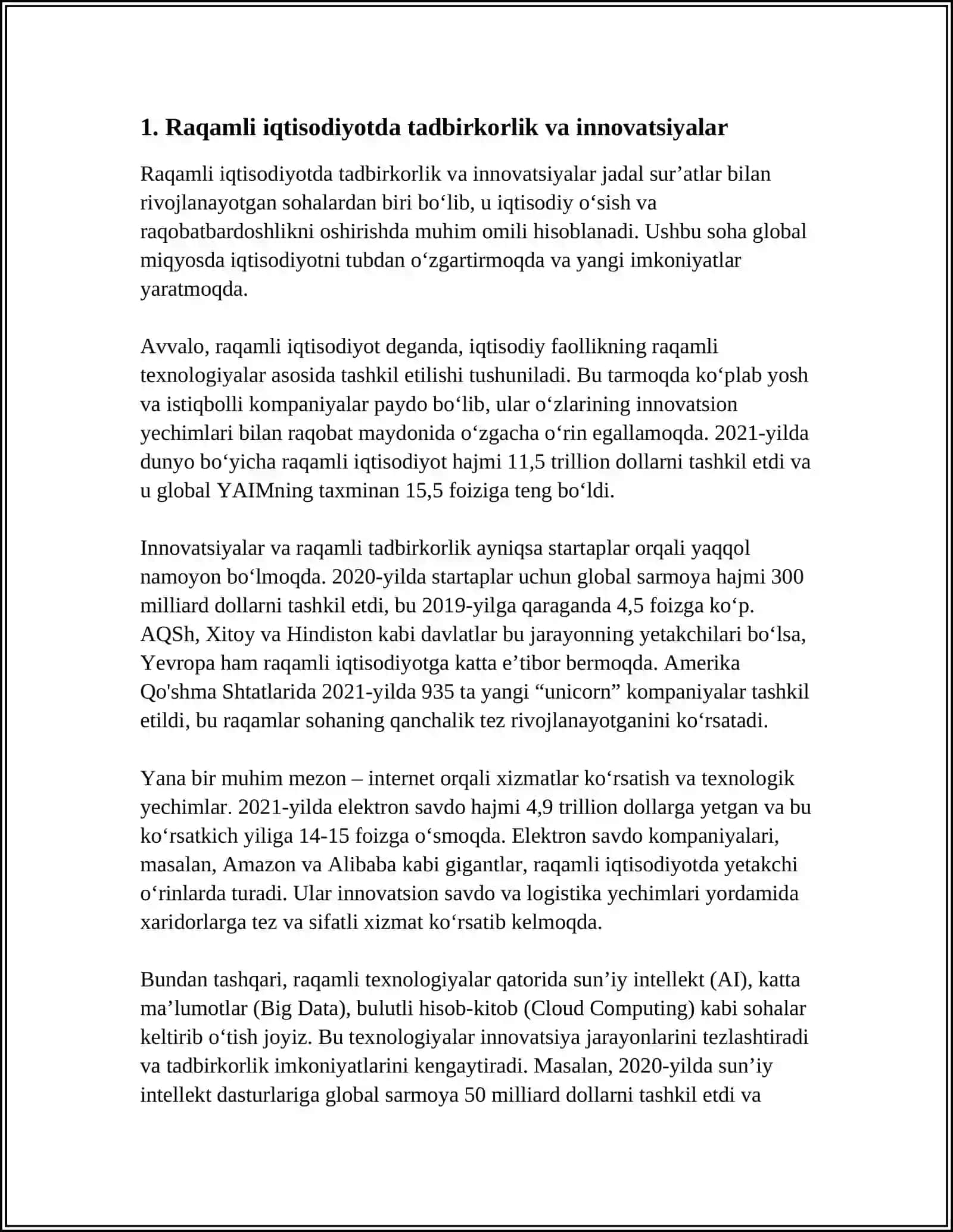 RAQAMLI IQTISODIYOTDA TADBIRKORLIK 3