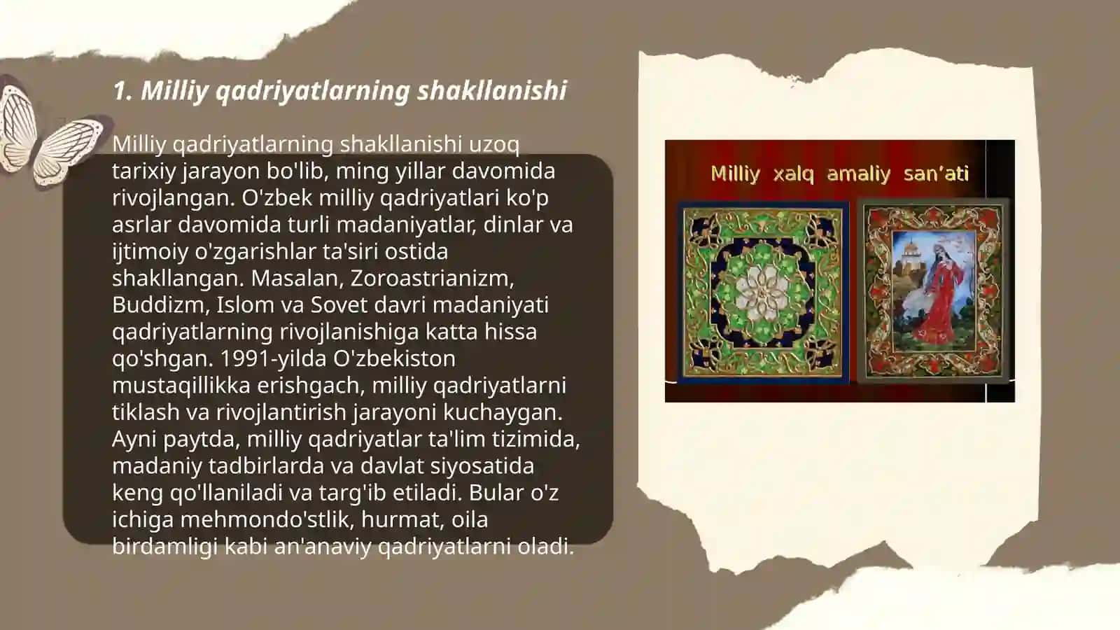 Milliy qadriyatlarimiz va an'analarimiz ma'naviyatimiz asosi 3