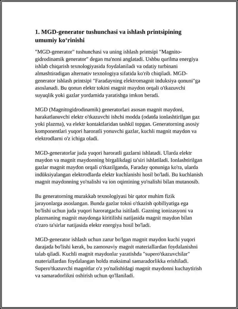 MGD-GENERATORNING ISHLASH PRINSIPI 3