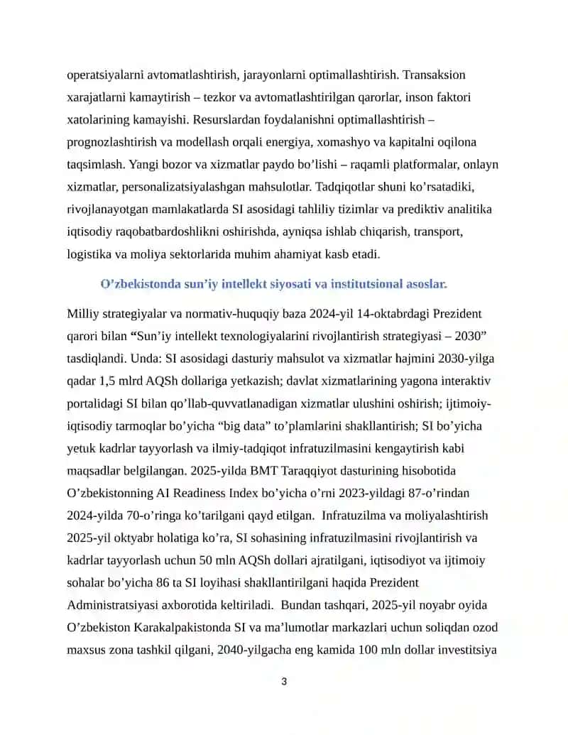 Suniy intellekt 3