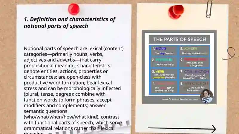 Notional parts of speech 3