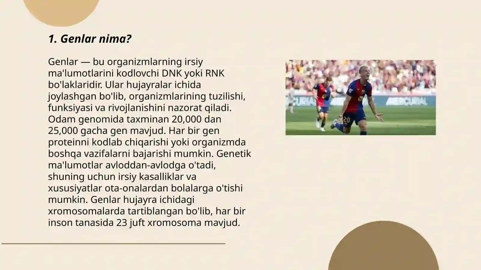 Bolalarda genlar 3