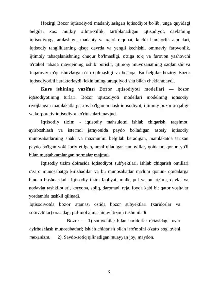 Bozor Iqtisodiyoti 3