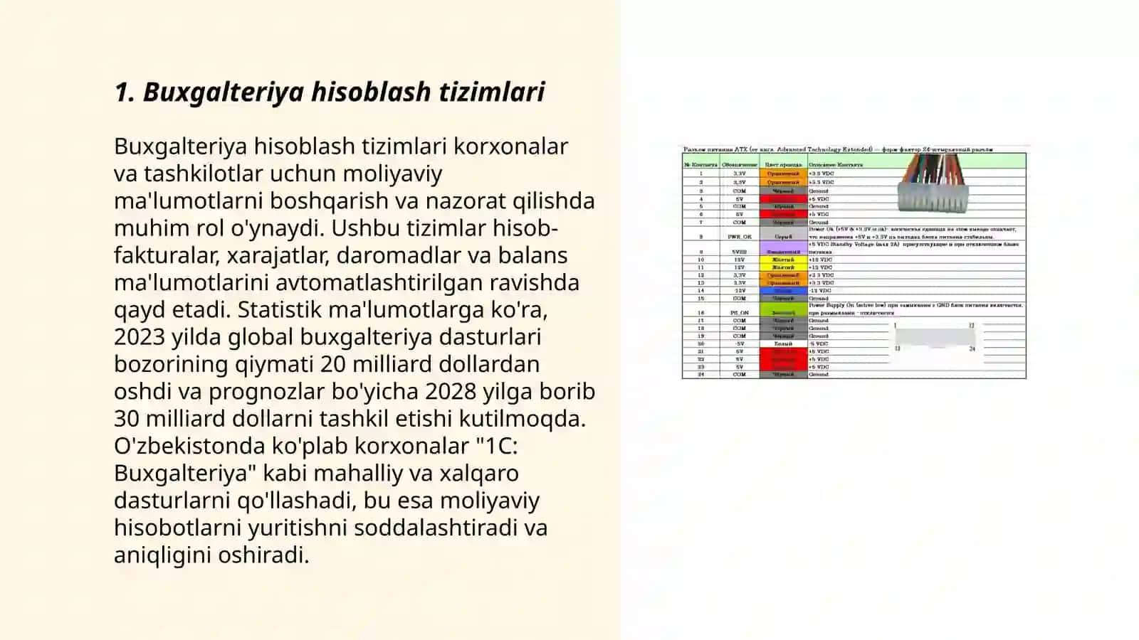 Buxgalteriya hisoblash tizimlari 3