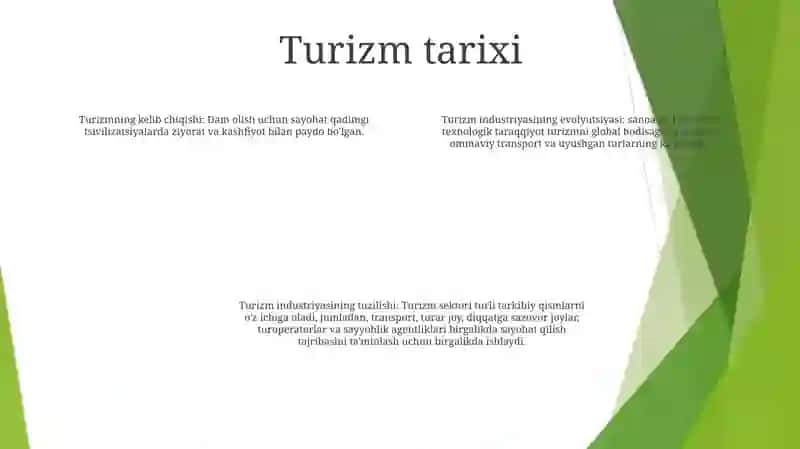 Turizm Industriyasi Va Tuzilmasi 3