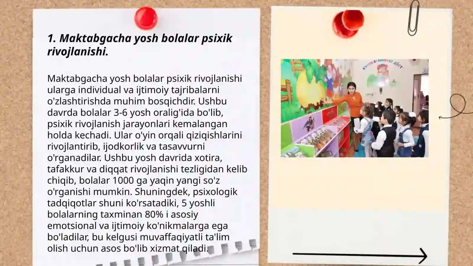 Maktabgacha yosh davrda psixik rivojlanish 3