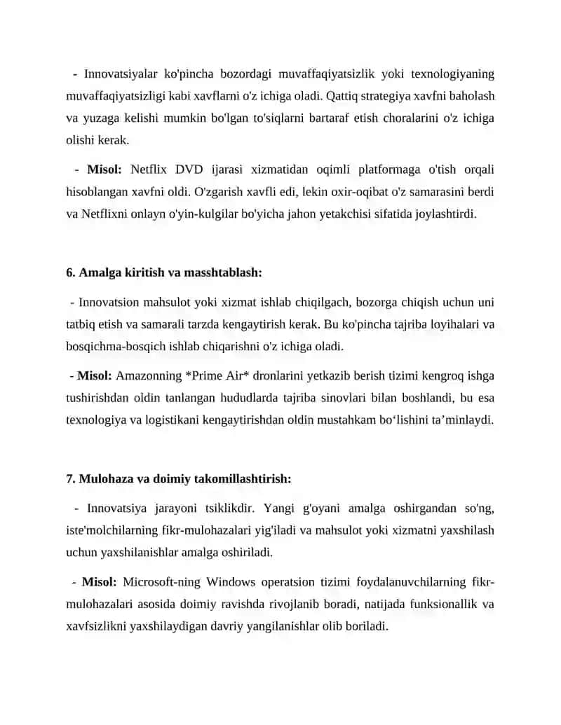 Innovatsion rivojlanish strategiyasi 3