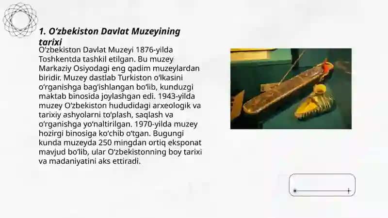 Oʻzbekiston davlat muzeyiga sayohat 3