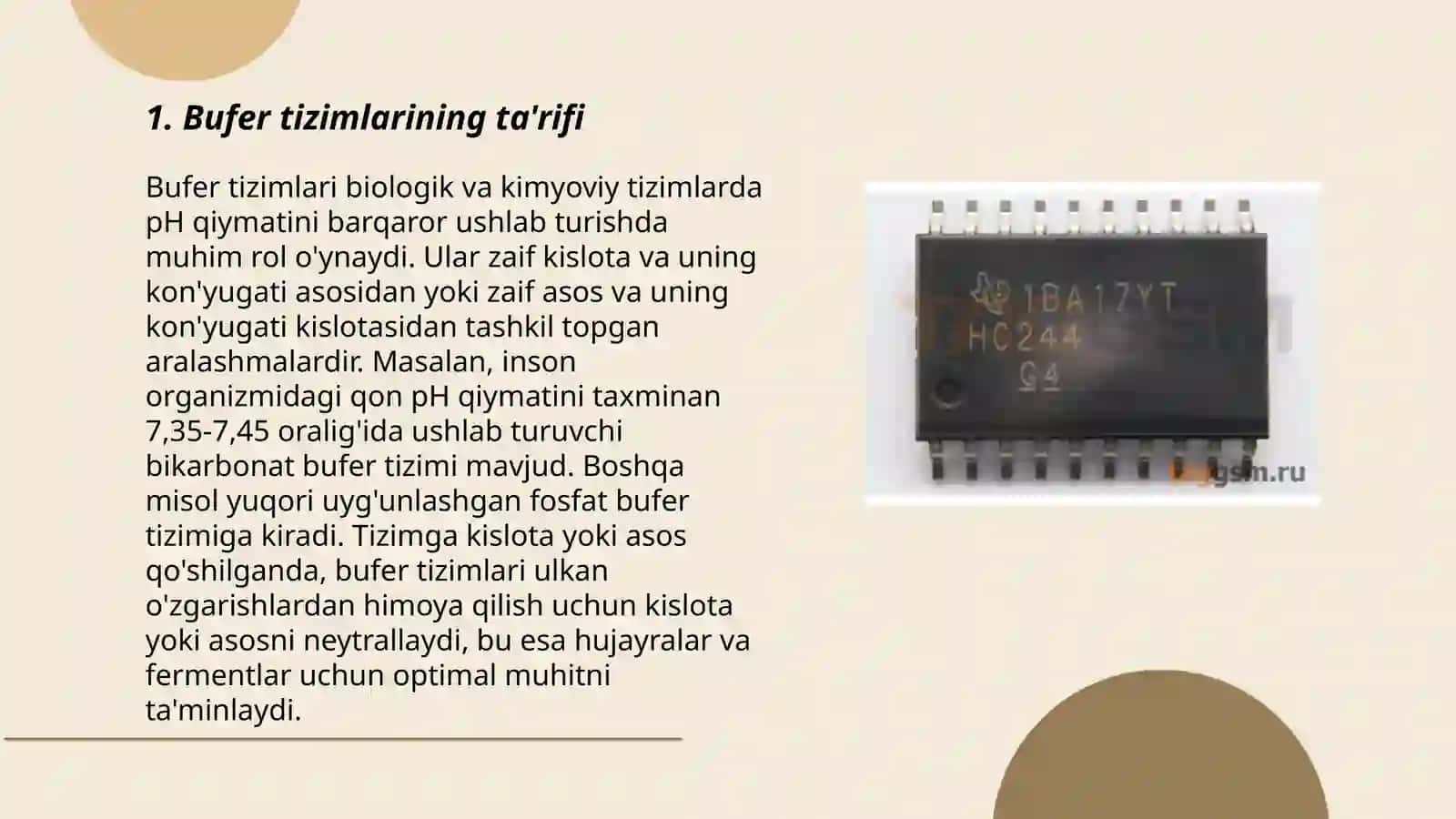Bufer sistemalar 3